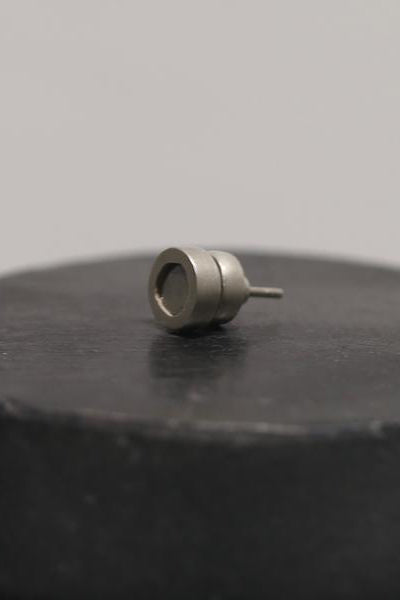 Parts of Four Stud Earrings 0.2 CT, Diamond Plate 1235-7-DA+DIA